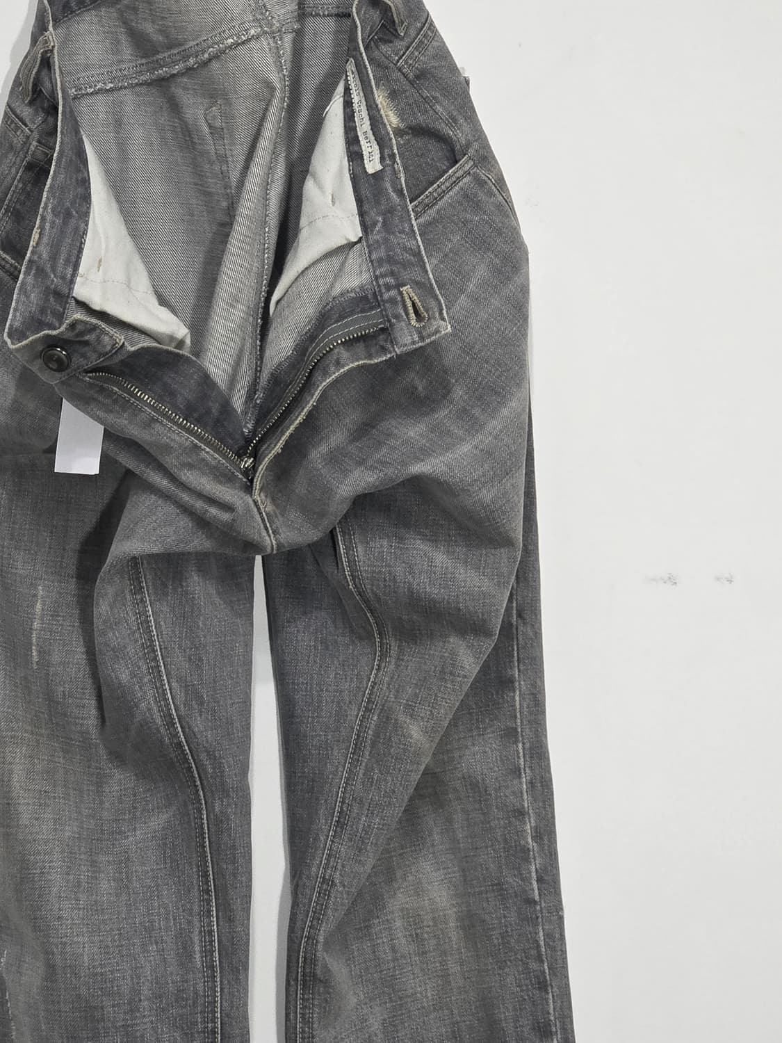 Nicolo Ceschi Berrini Washed denim pants 상품이미지5