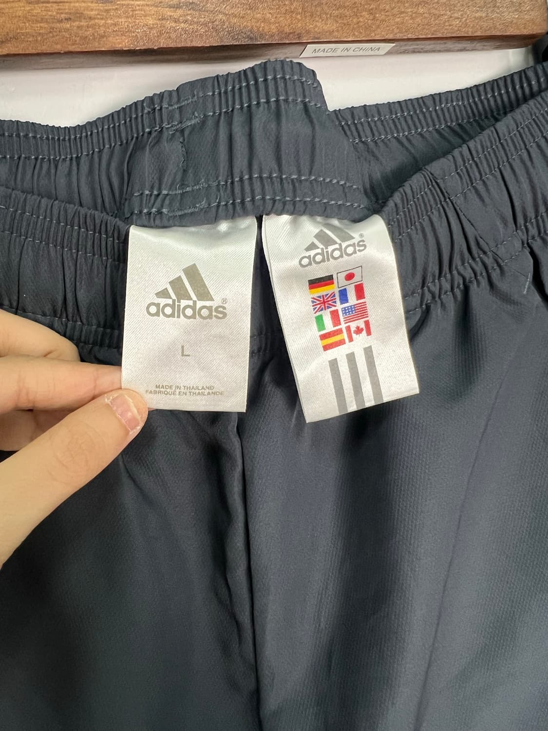 아디다스 네이비 반바지 상품이미지2