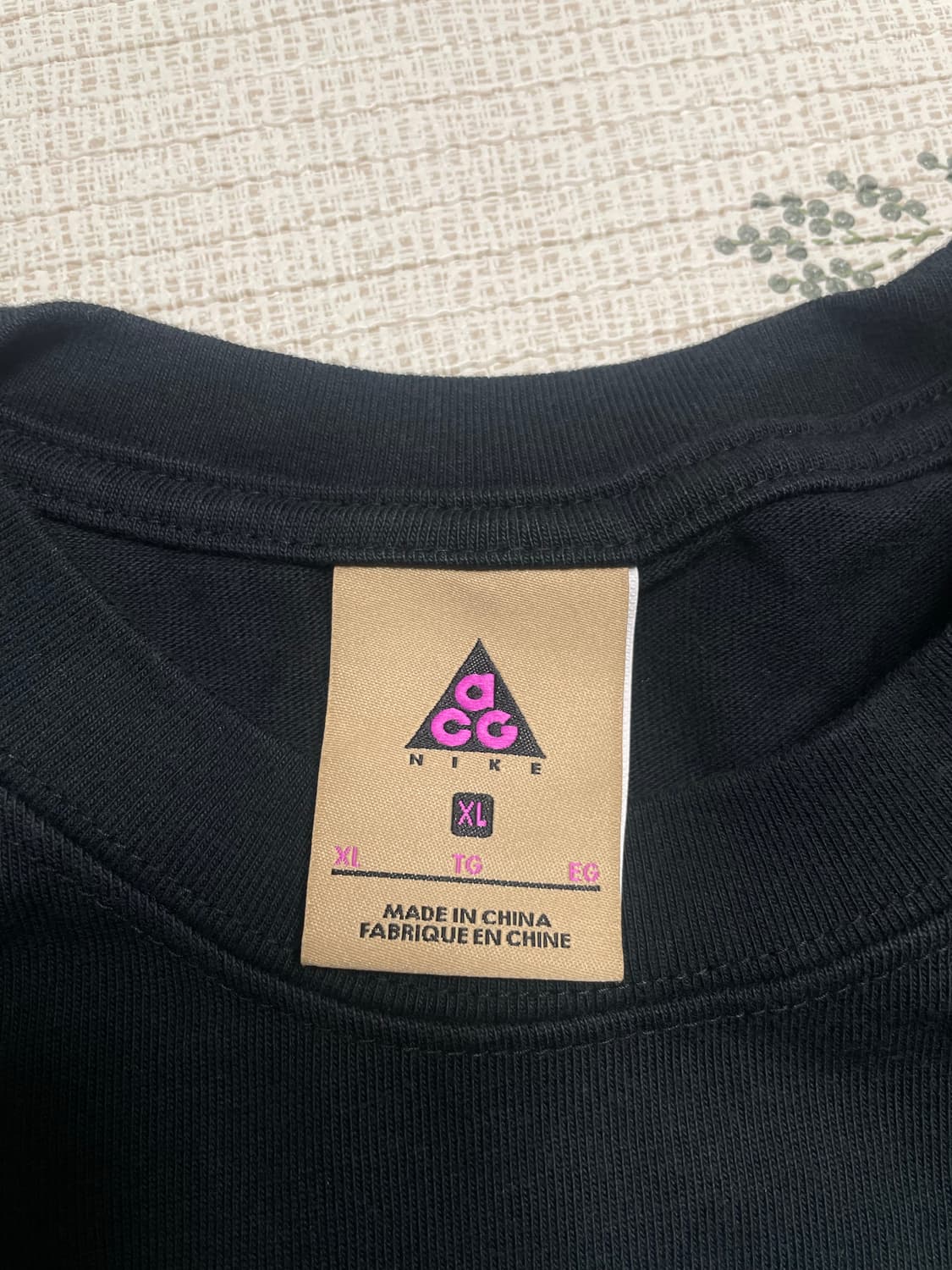 [XL] 나이키 acg 반팔 티셔츠 상품이미지3