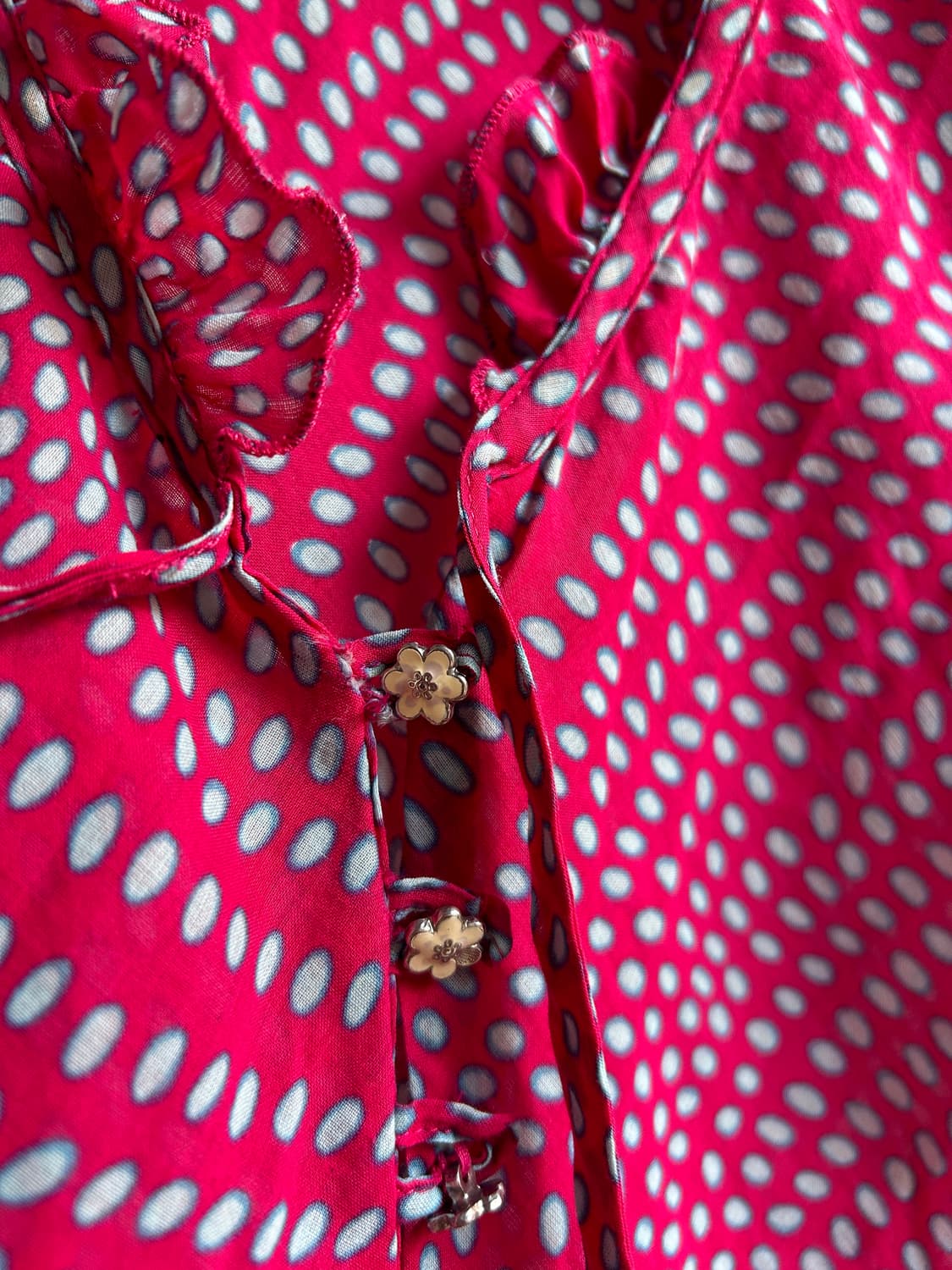 땡땡이 블라우스  상품이미지4