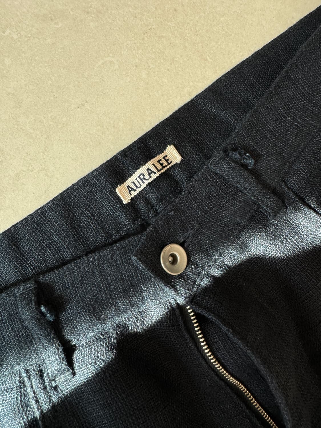 오라리 Auralee 린넨 팬츠  상품이미지2