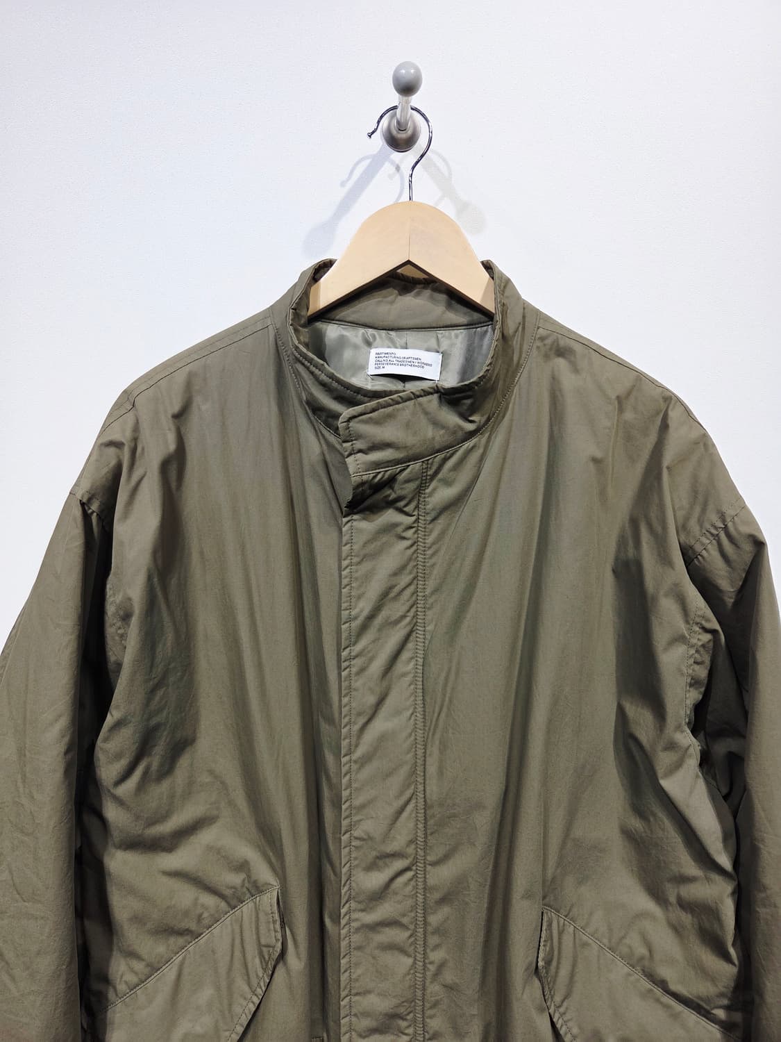 파르티멘토 카키 피시테일 코트 패딩_M 상품이미지3