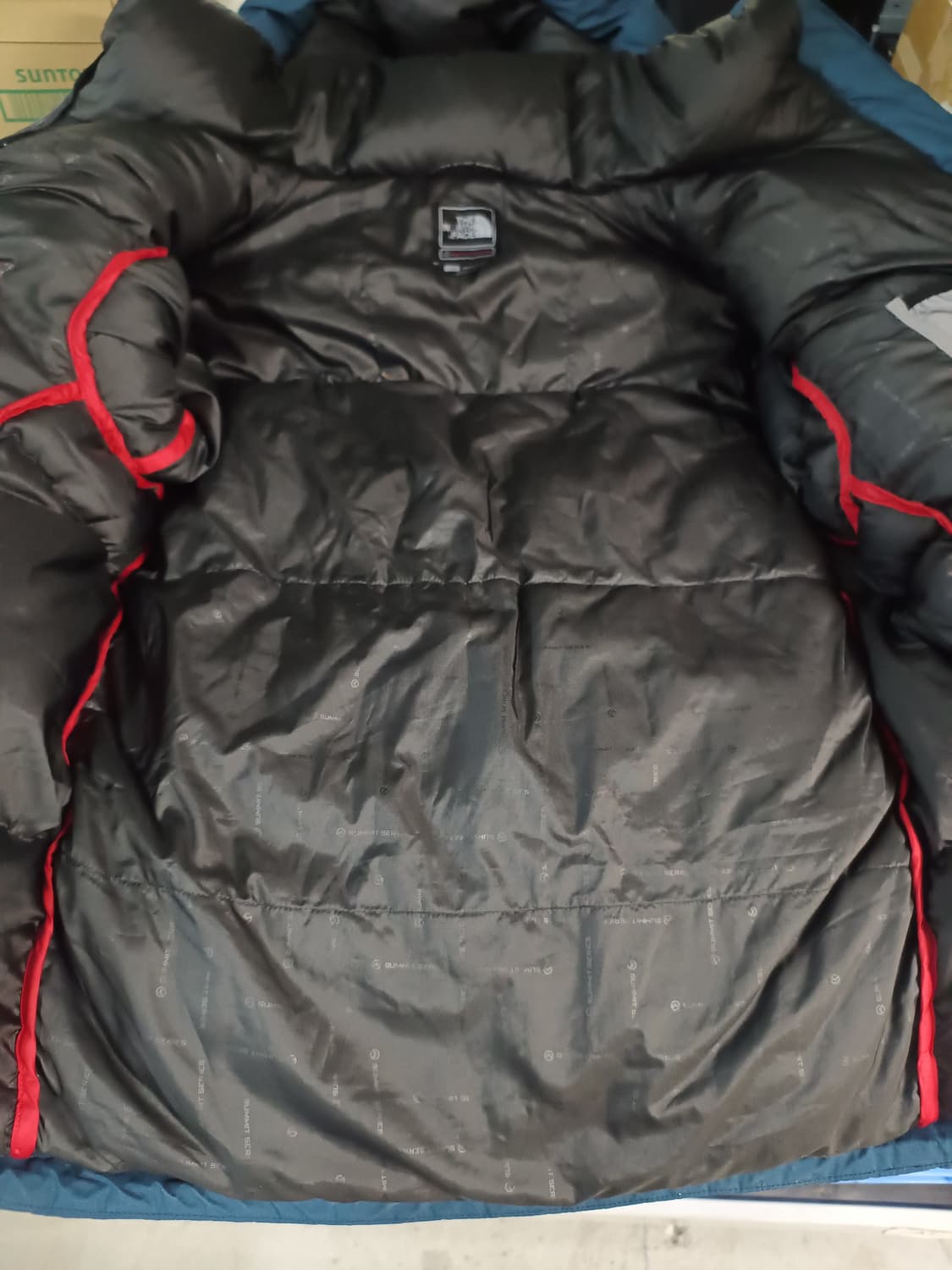 노스페이스 히말라야 더스크블루 목L 해외판 신품 상품이미지5