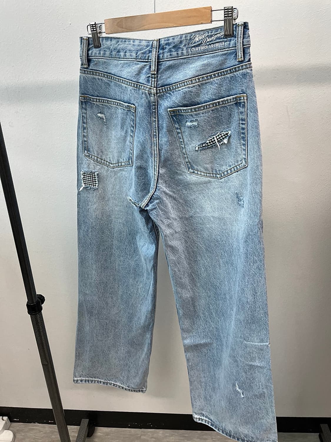 여) aeae 25ss 디스 와이드진  상품이미지7