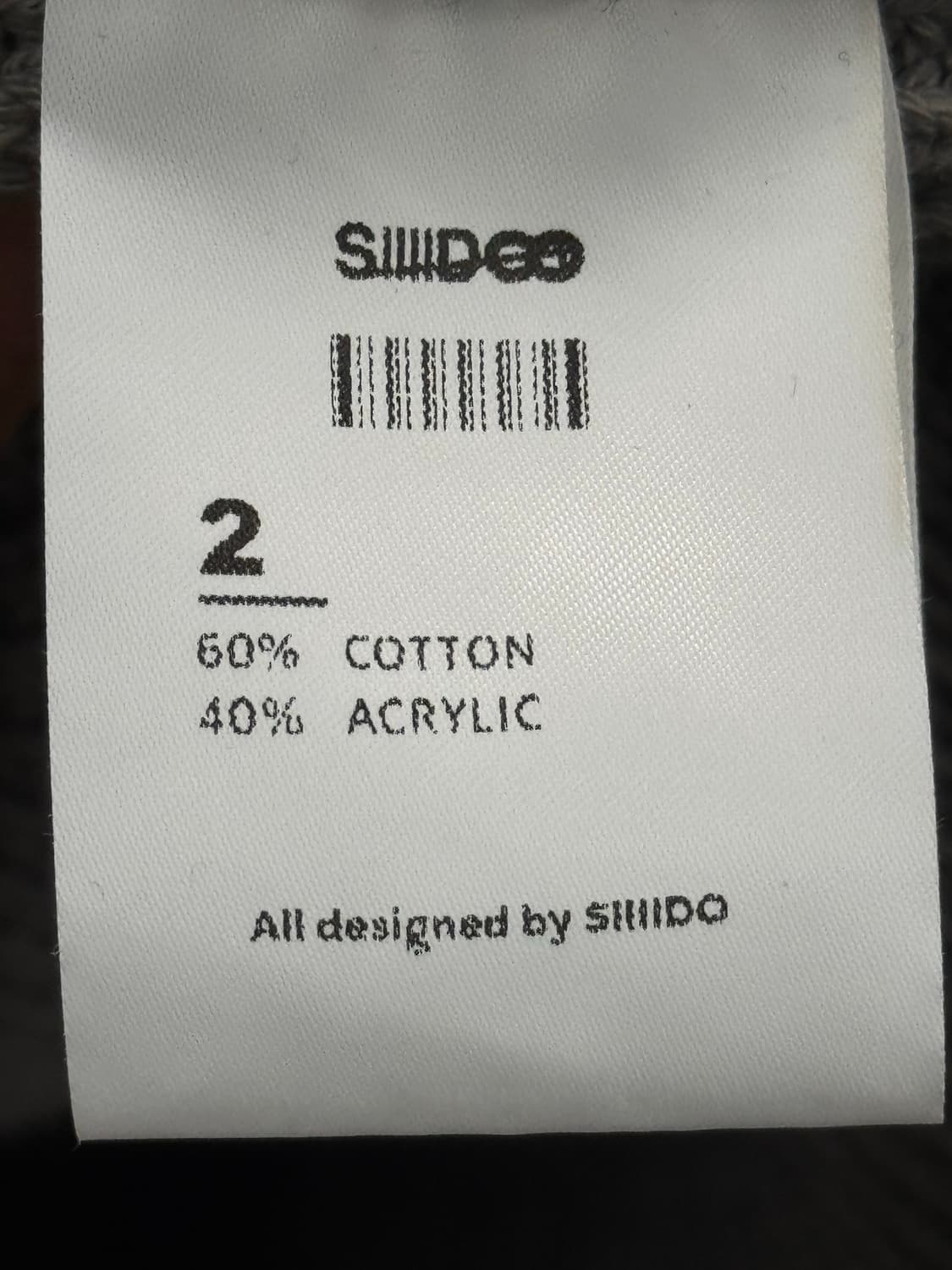  시도 니트 스웨터 그레이 M 상품이미지5