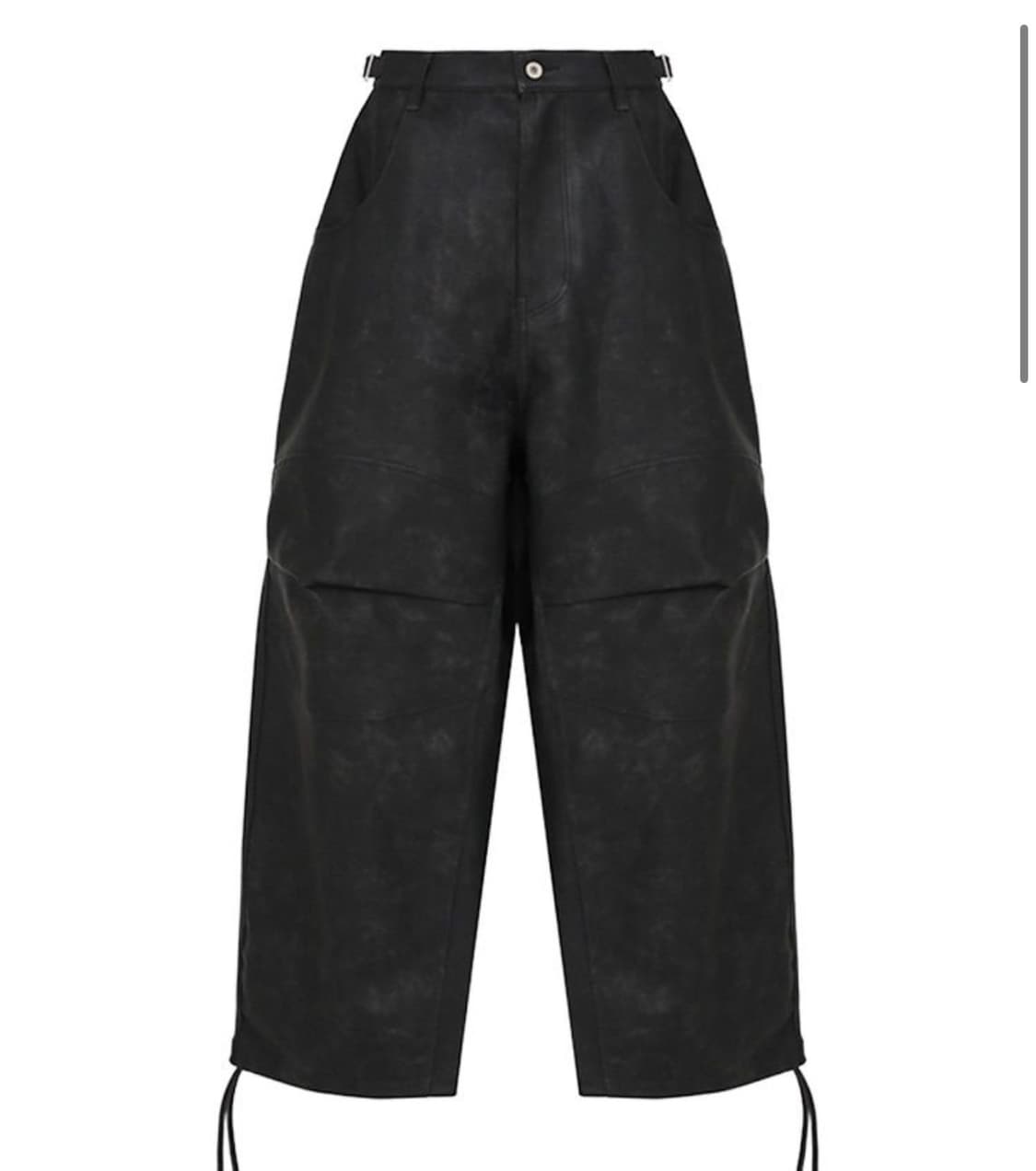 [M] MJD X 코인서울 3D 에코 레더 팬츠 상품이미지1