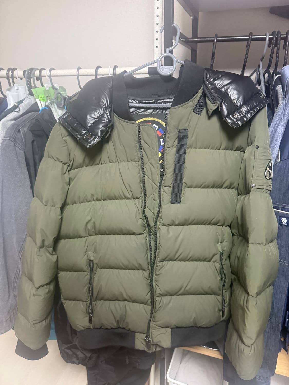 무스너클 카모 너클 올리브 XL 상품이미지2