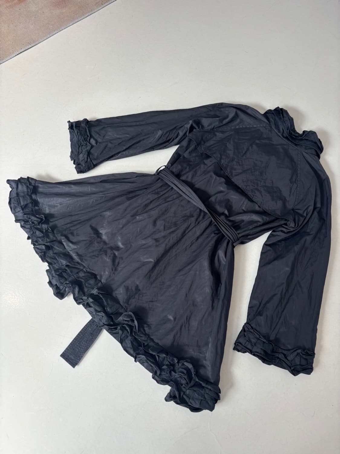 Christian Lacroix Ruffle Trench Coat 상품이미지7