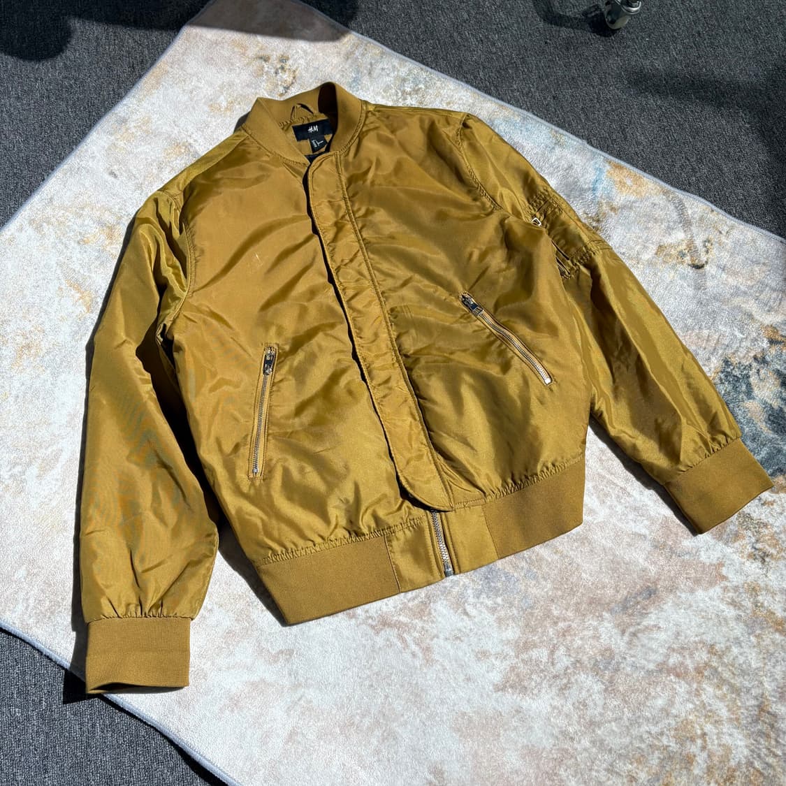 H&M Ma-1 빈티지 마원자켓 상품이미지1