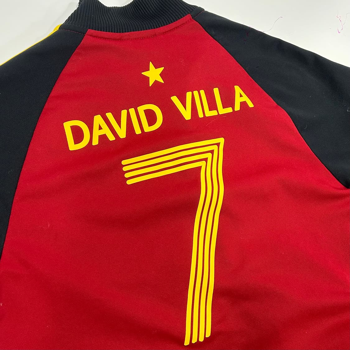 Adidas 아디다스 david villa 레드옐로우 배색져지 상품이미지6