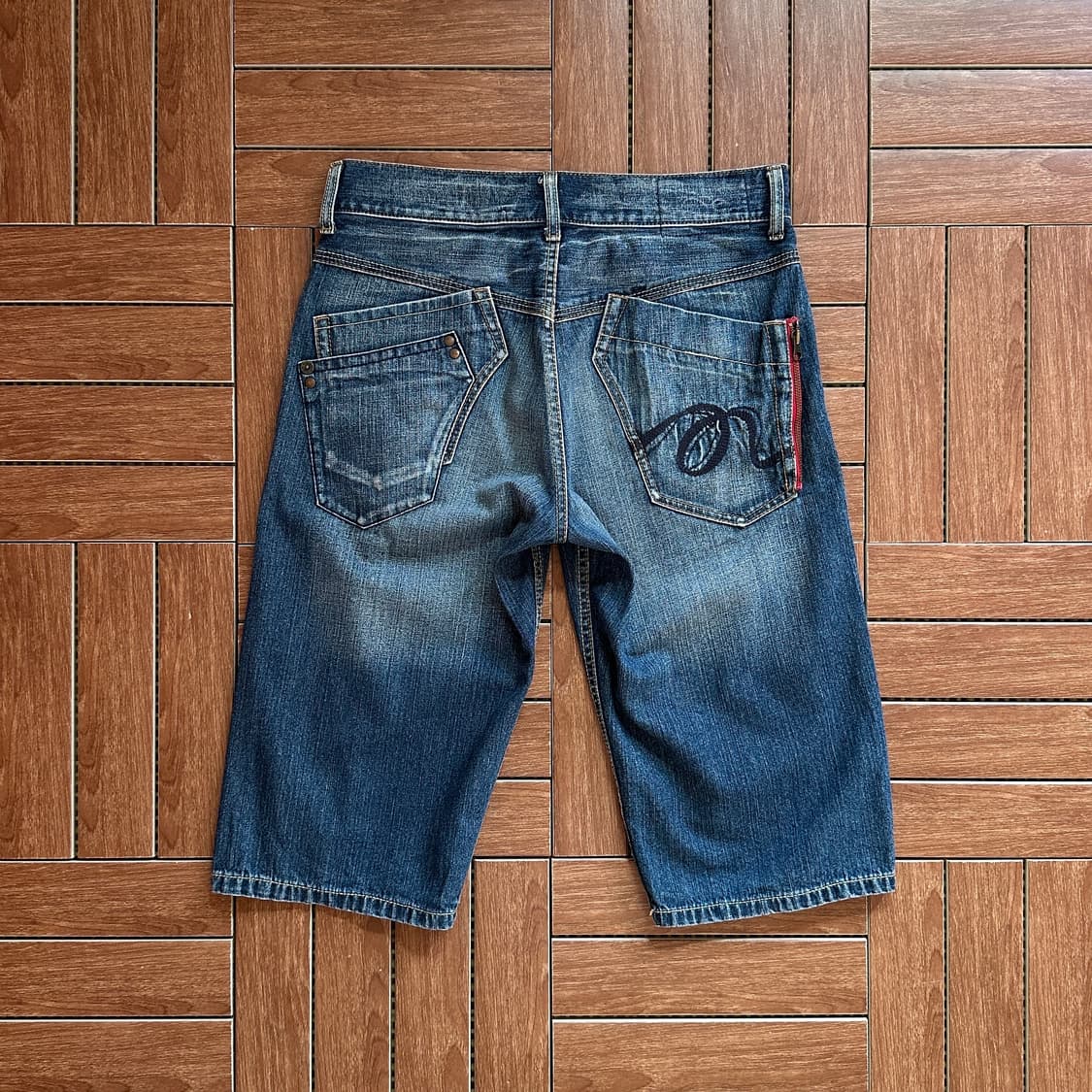 Rush hour half denim shorts 상품이미지4