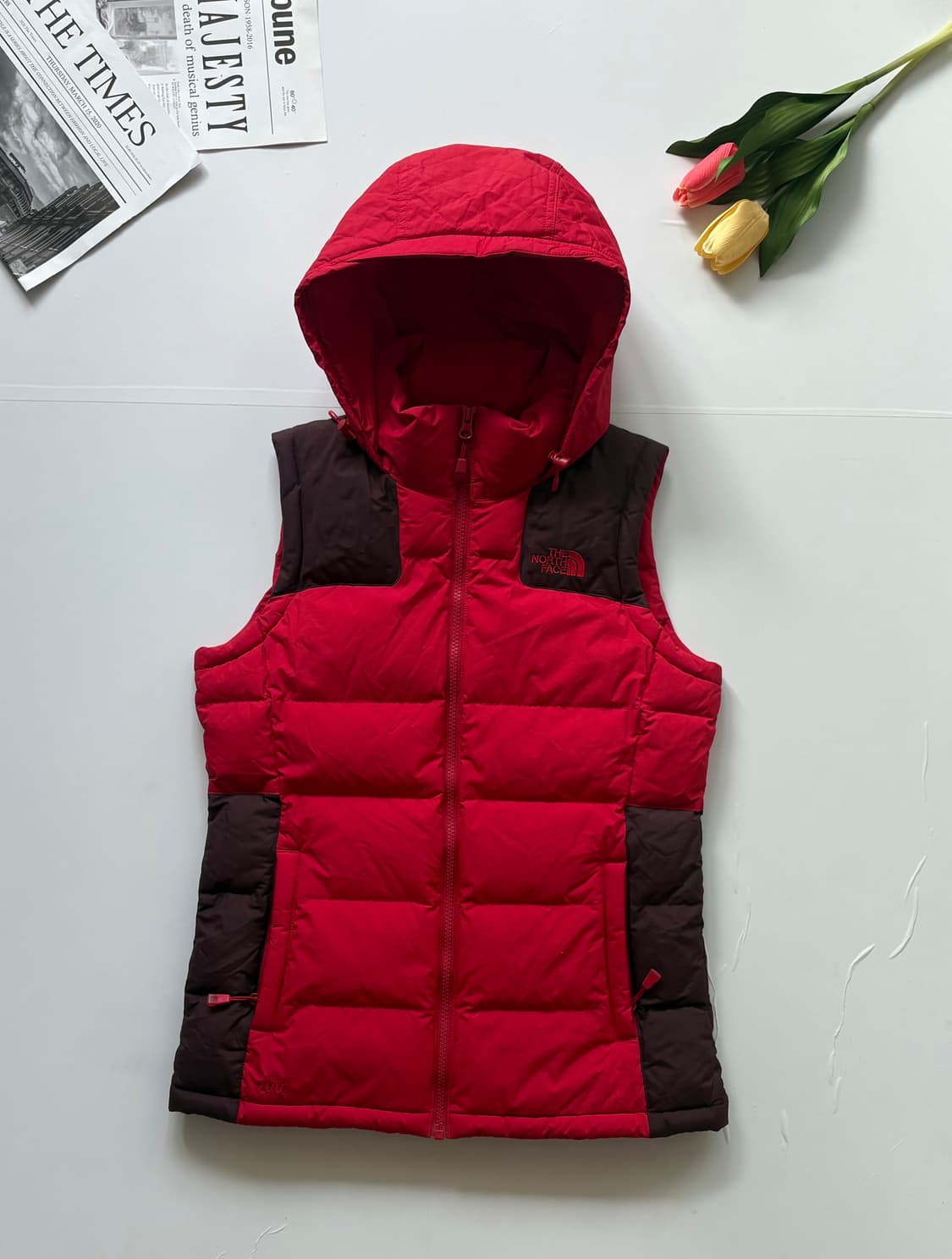 노스페이스 필파워 700 구스 패딩 조끼 상품이미지2