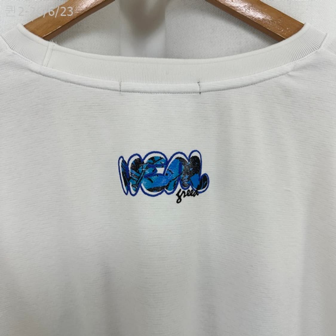 GARNET HOMME 남자 스판 반팔티 화이트 105 상품이미지9