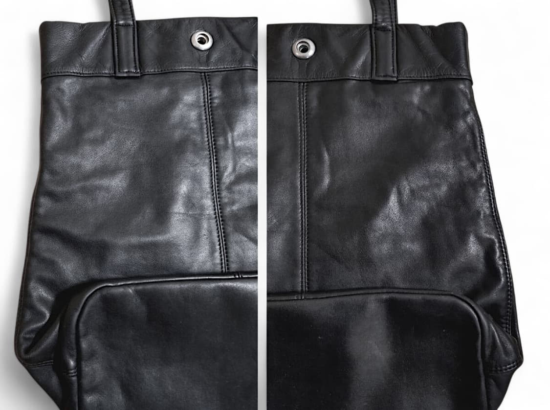 요지 야마모토 와이즈 소가죽 토트백 상품이미지7