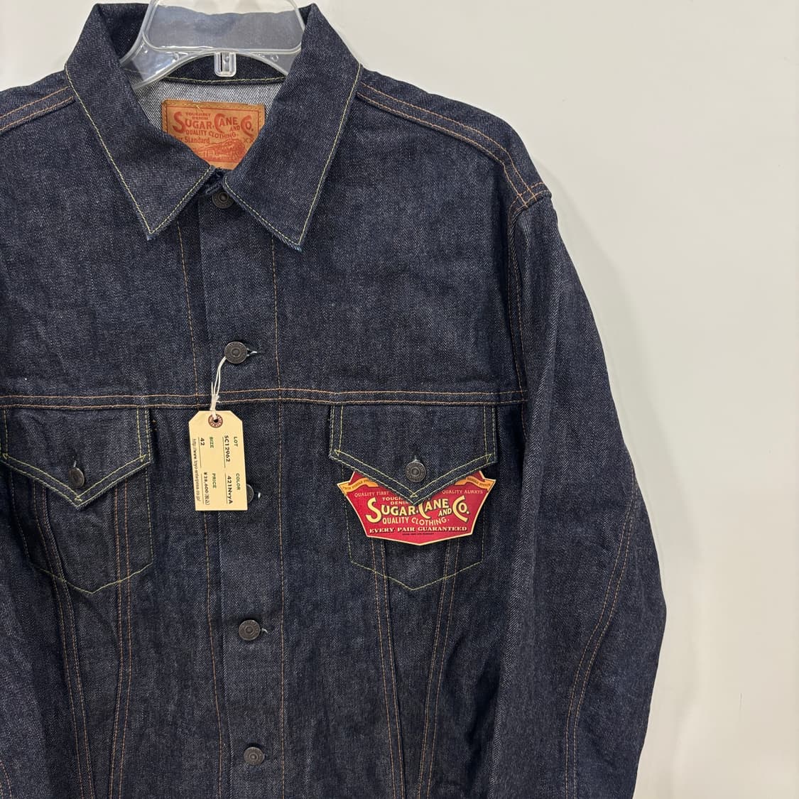 [42] 슈가케인 3세대 데님 트러커 자켓 1962 MODEL 상품이미지2