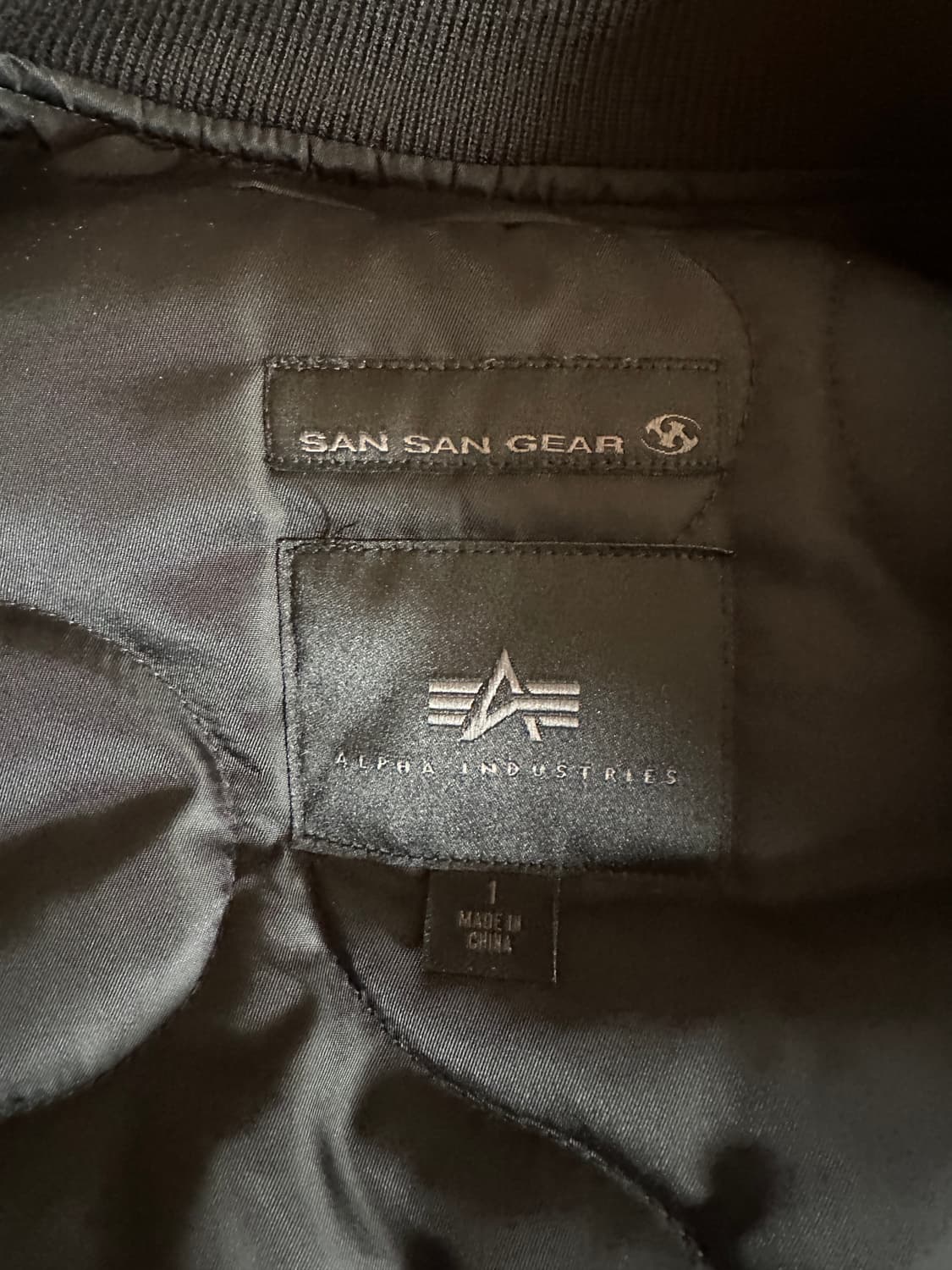 산산기어 ma-1 마원 알파인더스트리 거의 새상품 판매 상품이미지4