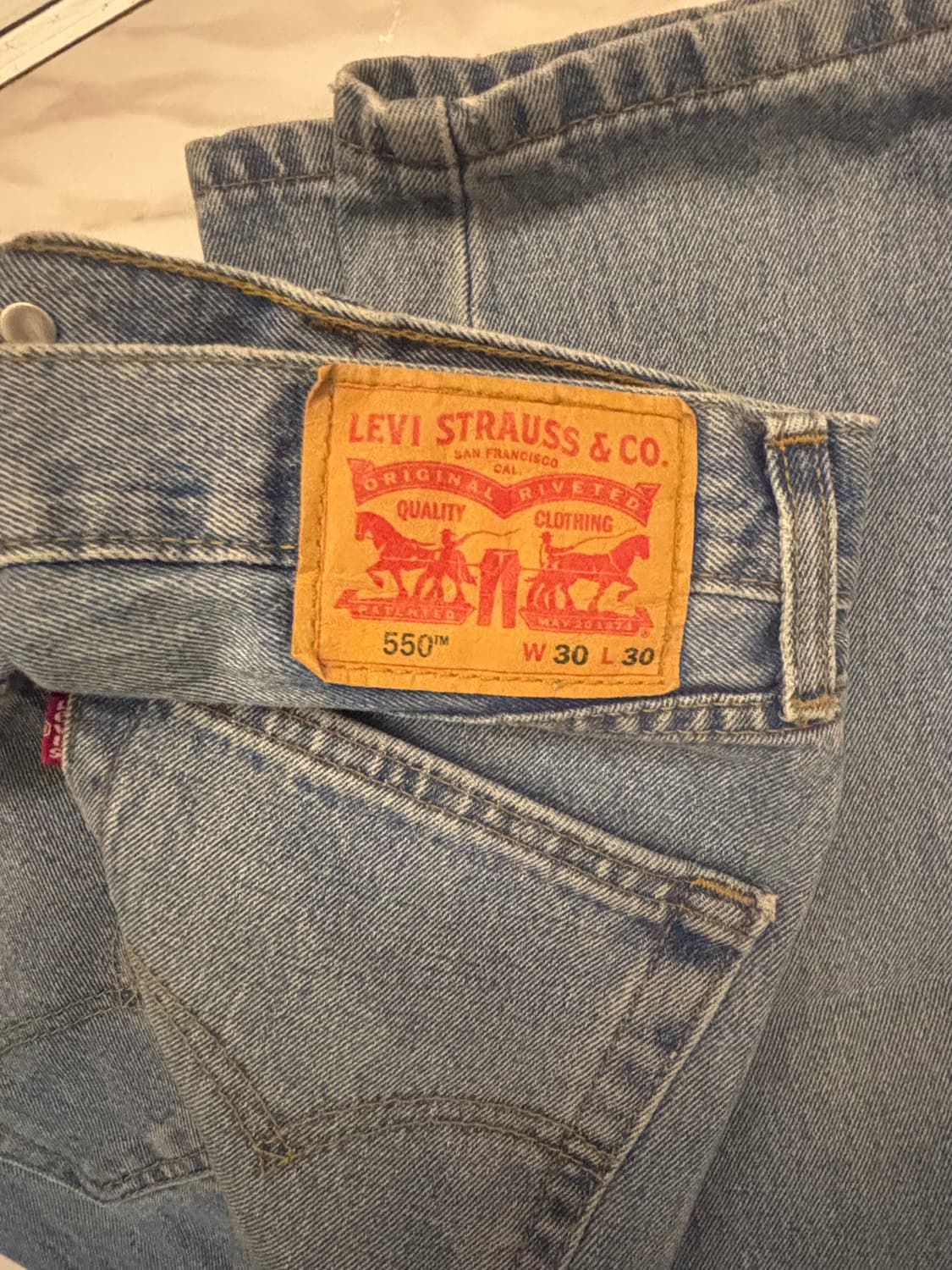 리바이스 550 연청 상품이미지2