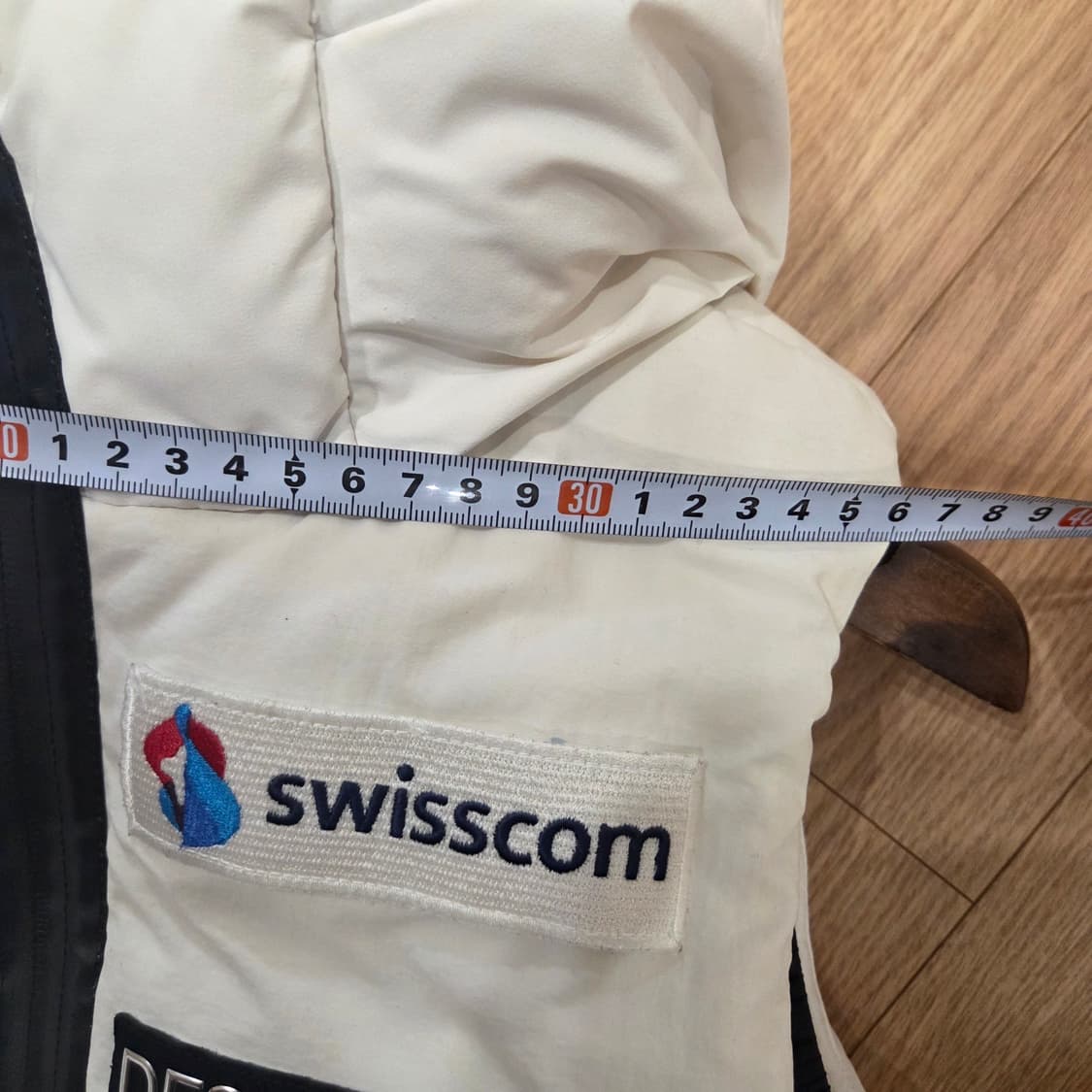 데상트 스위스 스키팀 패딩 조끼 140 상품이미지8