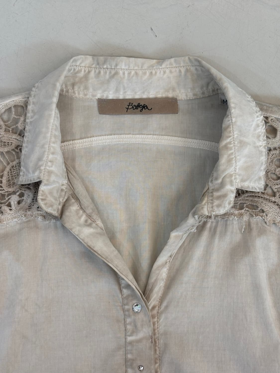 Bottega Lace Shirt 상품이미지4