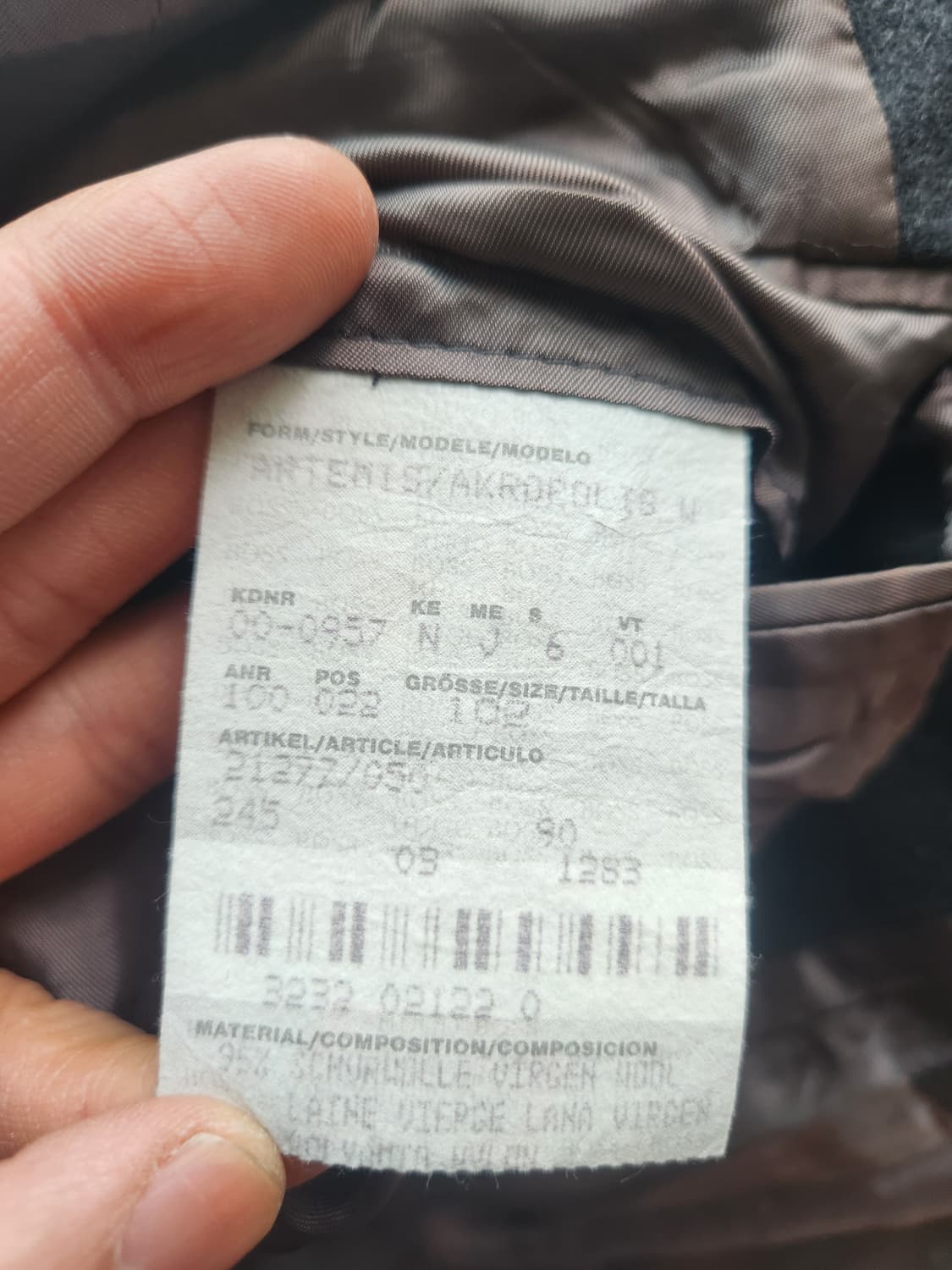 휴고 보스 빈티지 울 블레이져 XL정도 상품이미지4