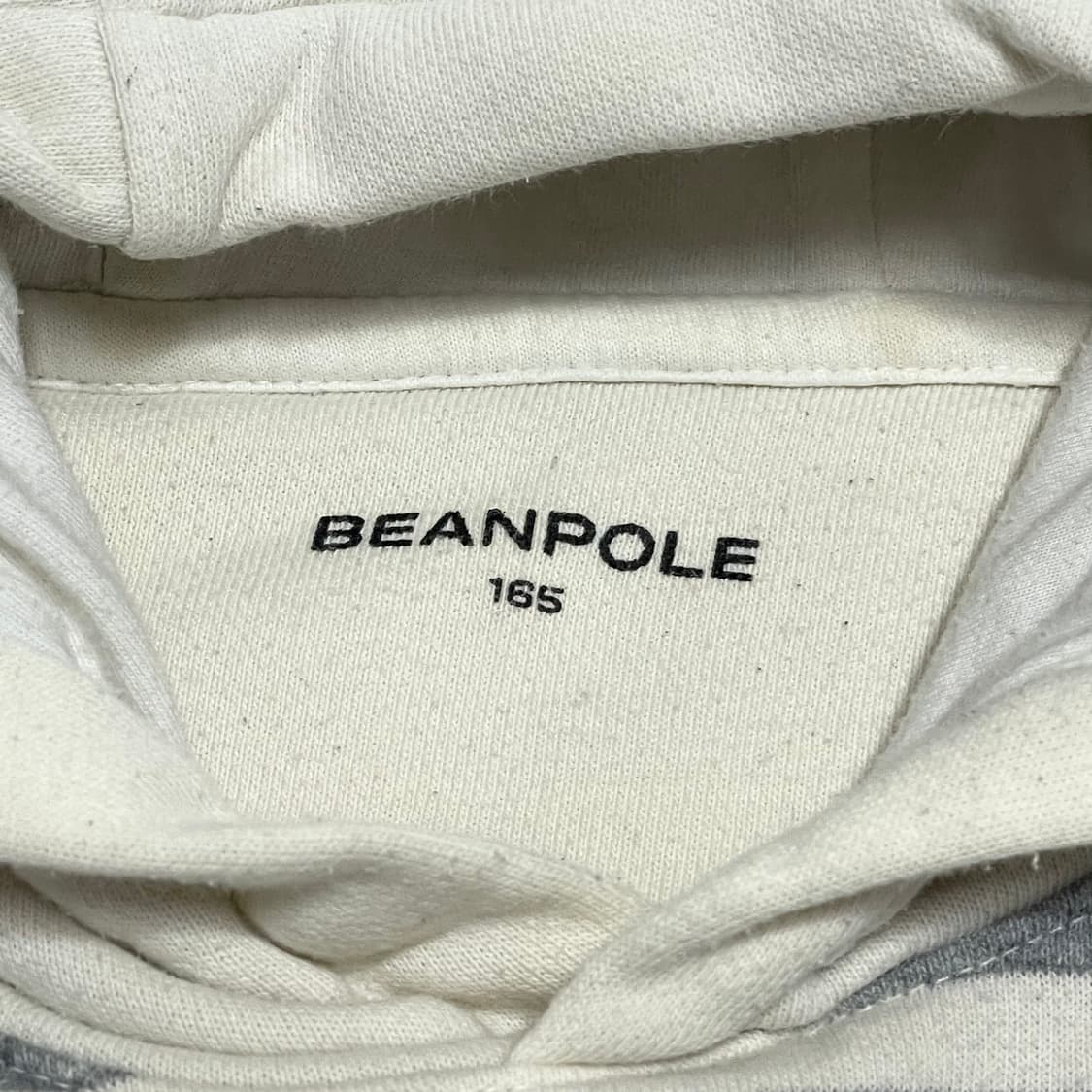 빈폴 그레이 스트라이프 후드티셔츠 호칭165 상품이미지3