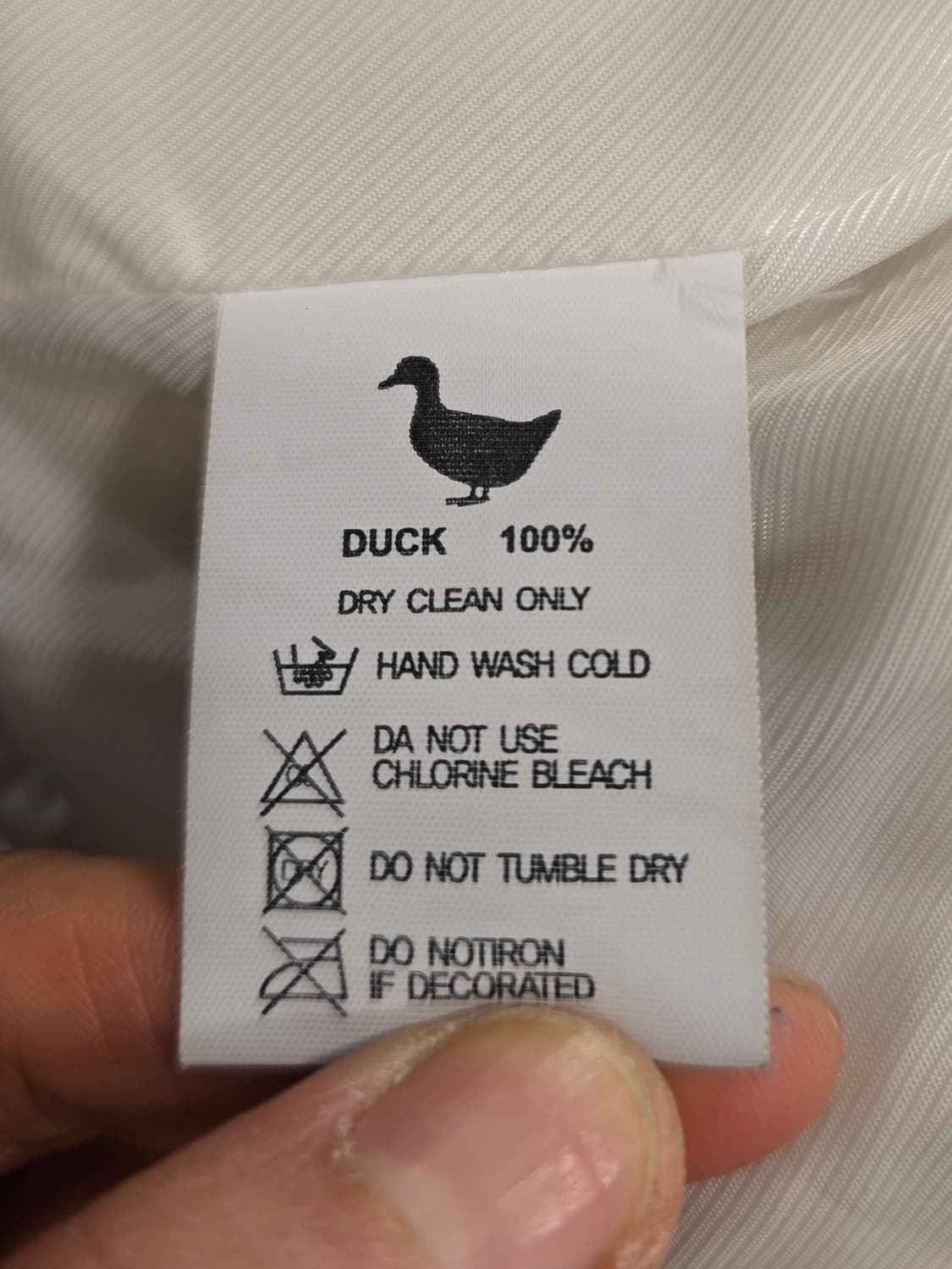 거의새거) Three color 크롭 패딩 덕다운 아이보리 프리사이즈 상품이미지8