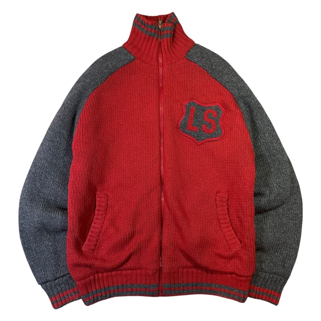 리바이스 니트 블루종 자켓 상품이미지1