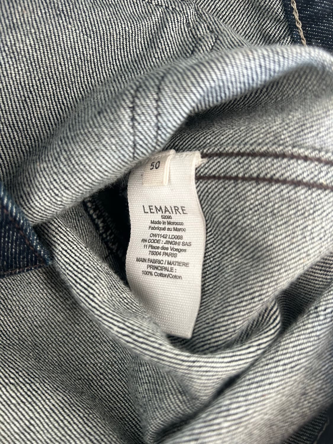 르메르 인디고 트러커 자켓 상품이미지3