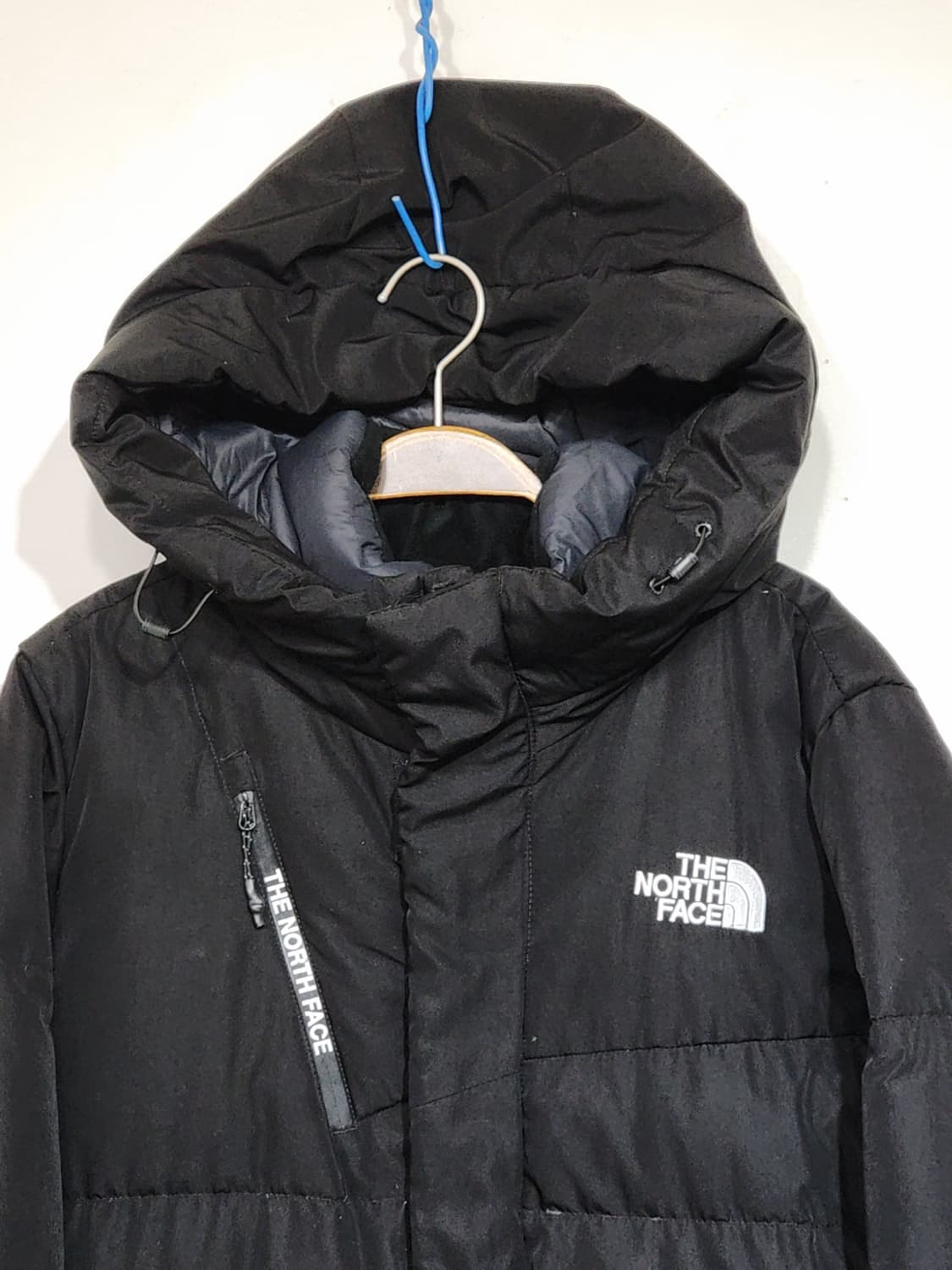(M) 노스페이스 거위털 롱패딩 점퍼 블랙 구스다운 패딩코트  상품이미지2