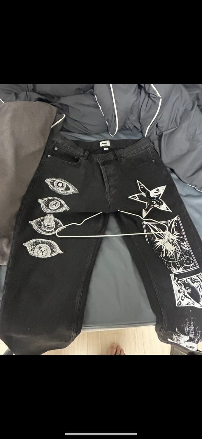 오베이 하드워크 드림 데님팬츠 34 상품이미지1