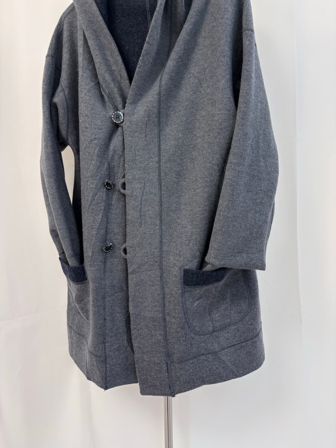 기모노 리버서블 배색 가디건 상품이미지6