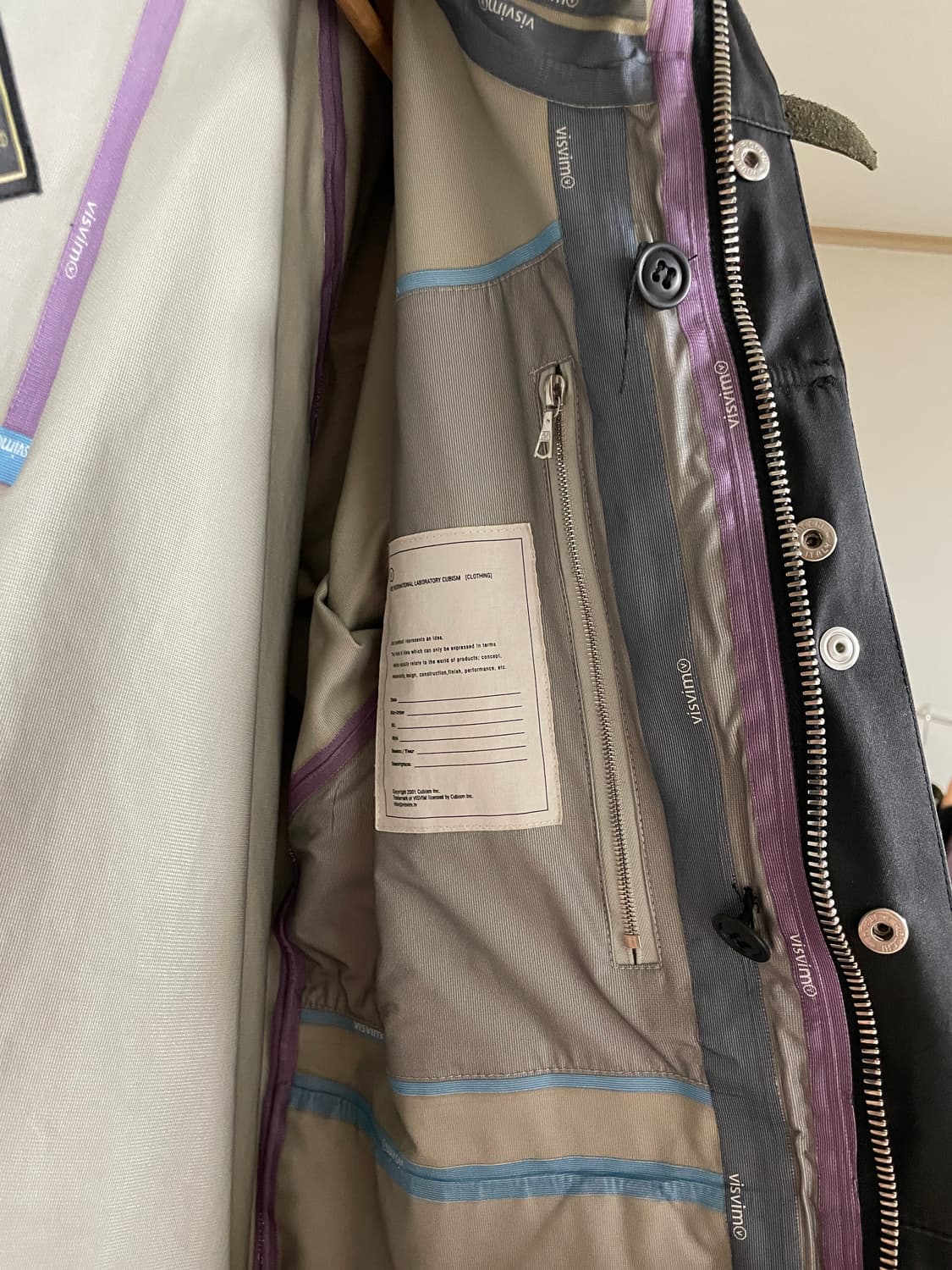 비즈빔 고어텍스 야상 자켓 상품이미지6