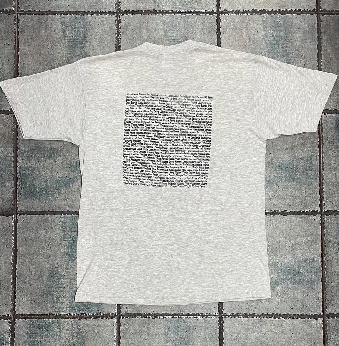 USA Indian Printing Tshirt 빈티지 후루츠패밀리