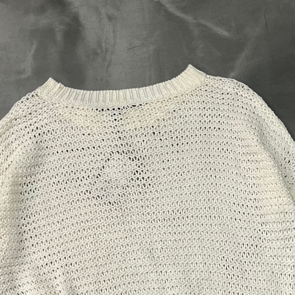  캘빈클라인 데드스탁 그물 하프 니트 y15789 상품이미지5