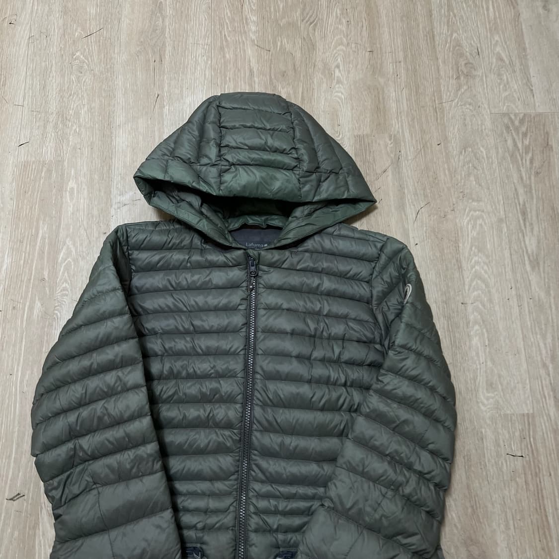 라푸마 여성 프리미엄 구스다운 경량 롱패딩 L/100  상품이미지2