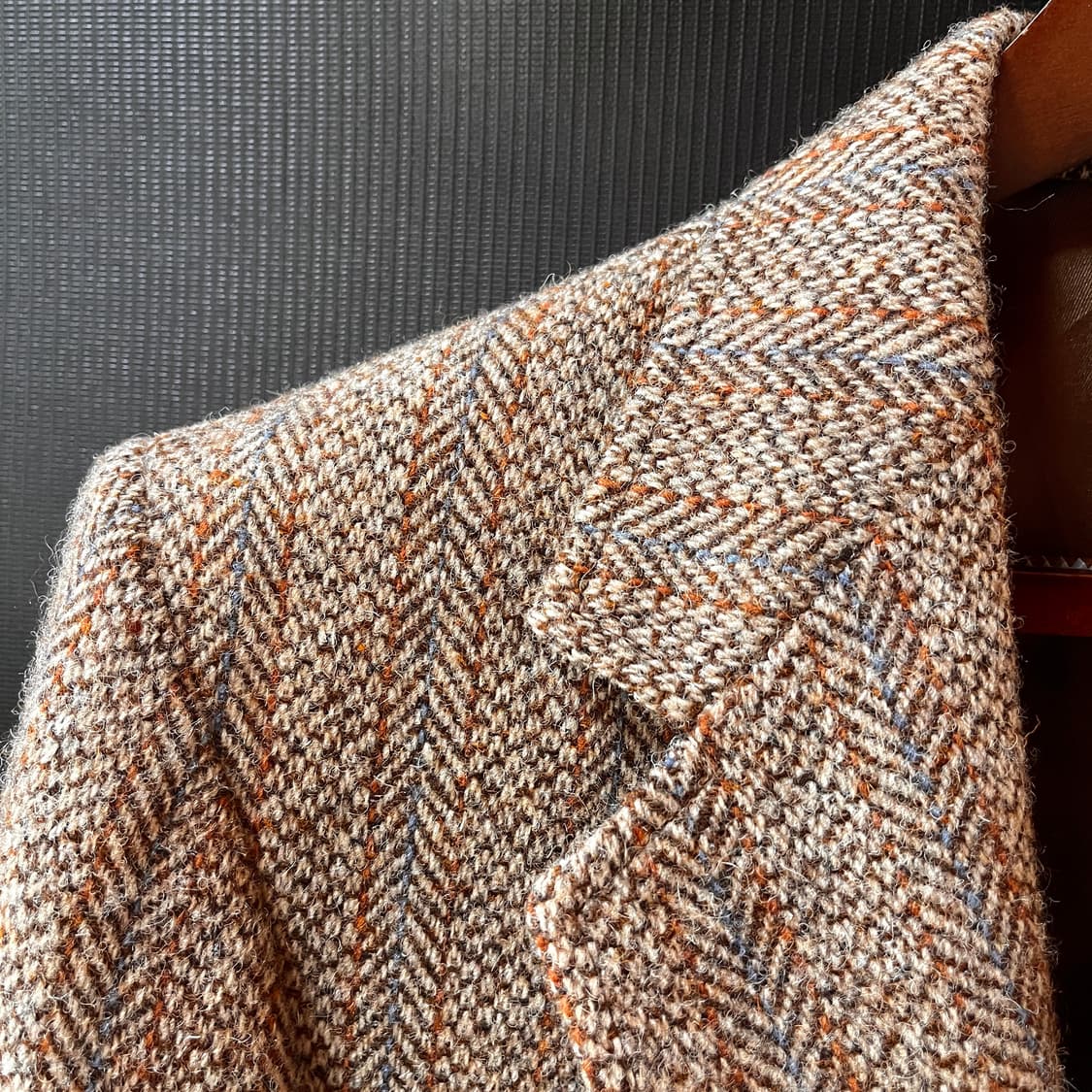 70s 해리스트위드 미국 백화점 테일러드 자켓 상품이미지8