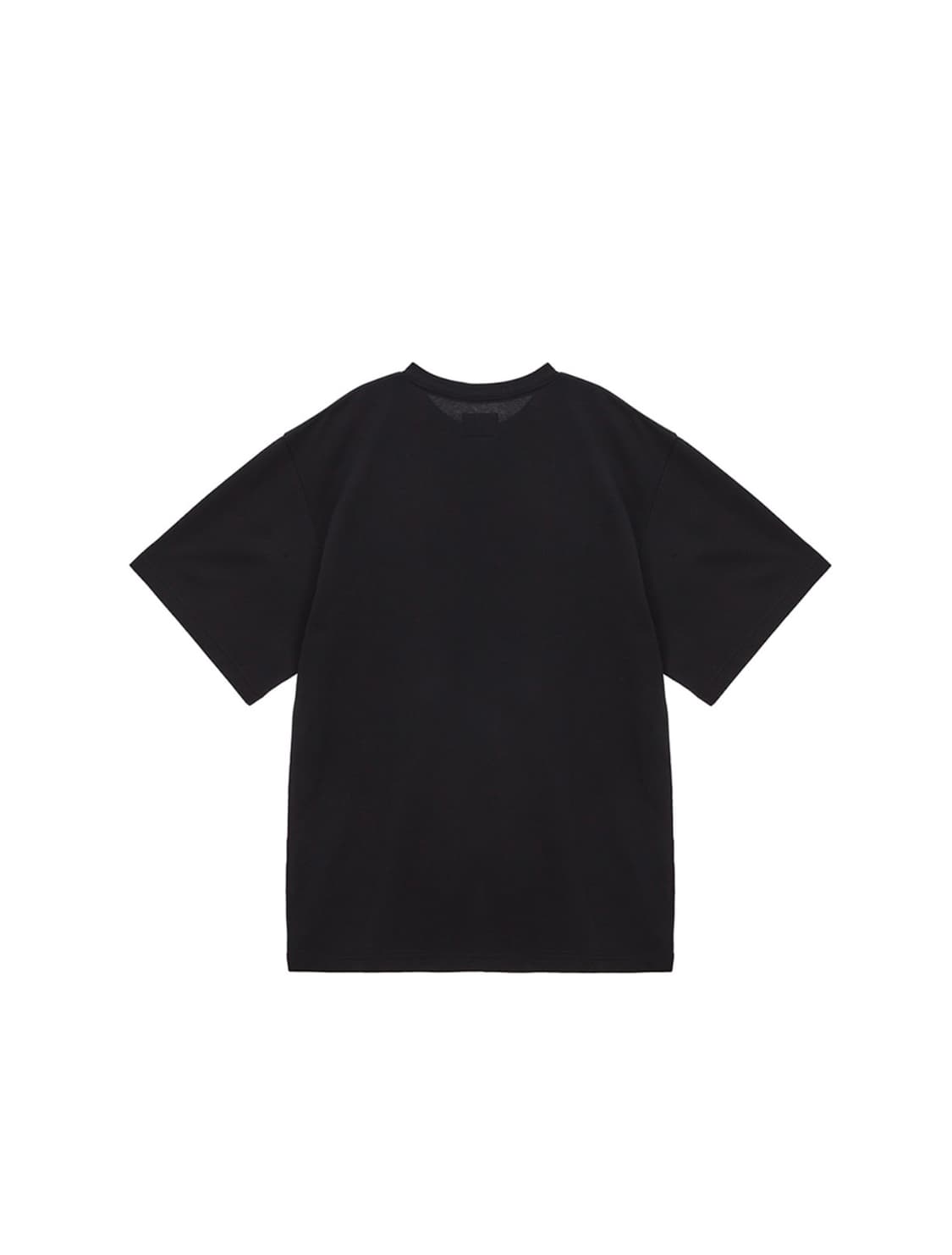 마뗑킴 MATIN EMBROIDERY LOGO TOP IN BLACK 상품이미지2