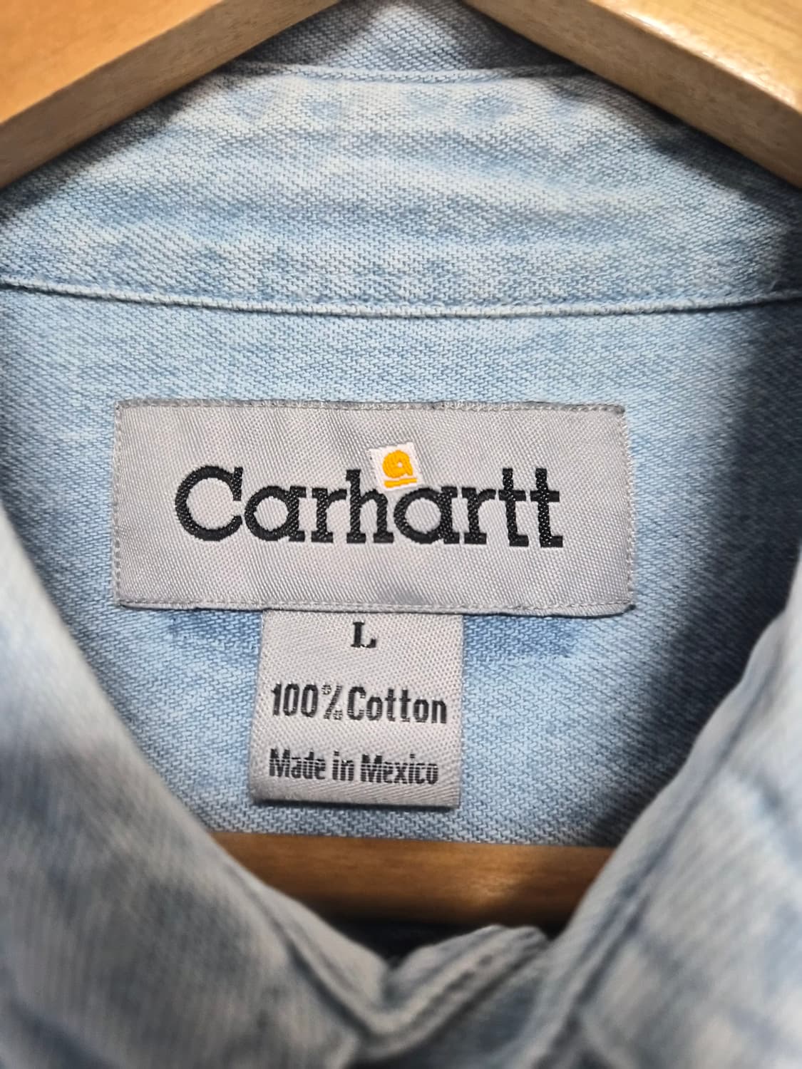 칼하트Carhartt 데님 셔츠 L사이즈 - S278 상품이미지4