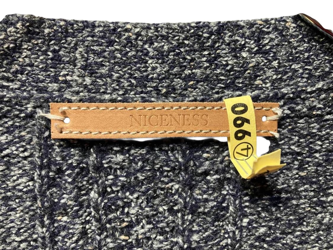 나이스네스 아트크레프트 메리노울 오버 가디건 상품이미지4