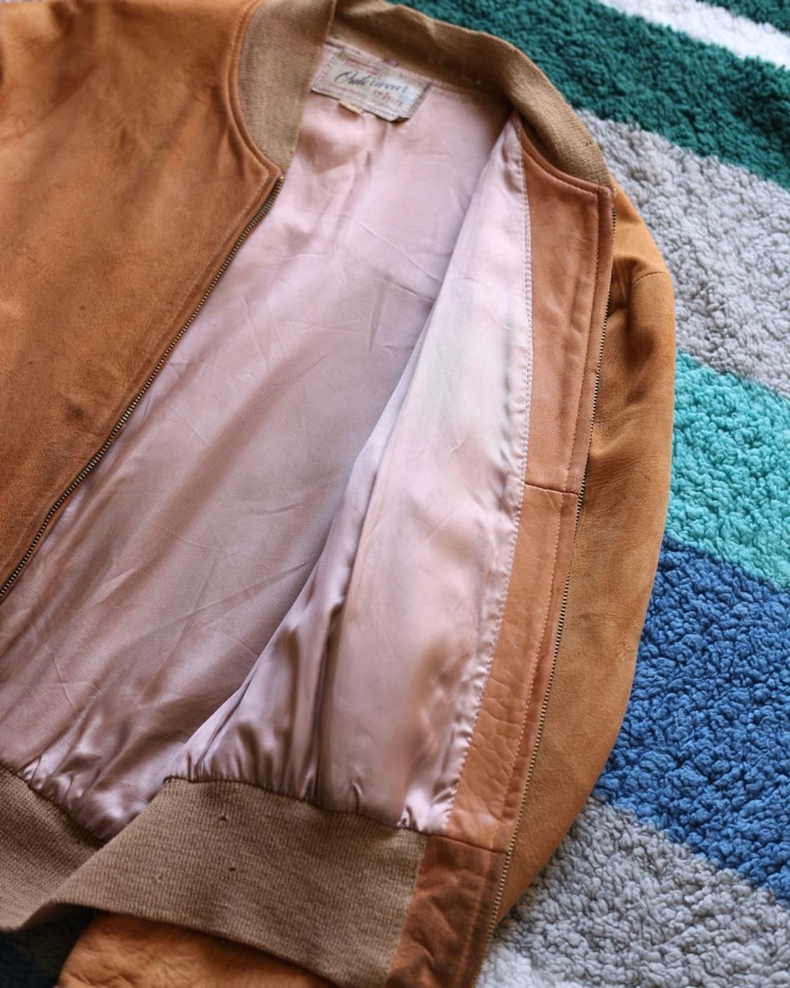 Hercules(허큘리스) 5~60s 디어스킨 스웨이드 봄버자켓 상품이미지4