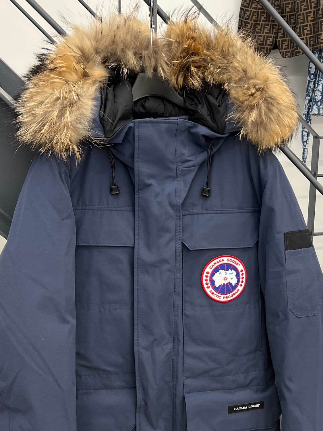 캐나다구스 시타델 파카 블루 상품이미지2