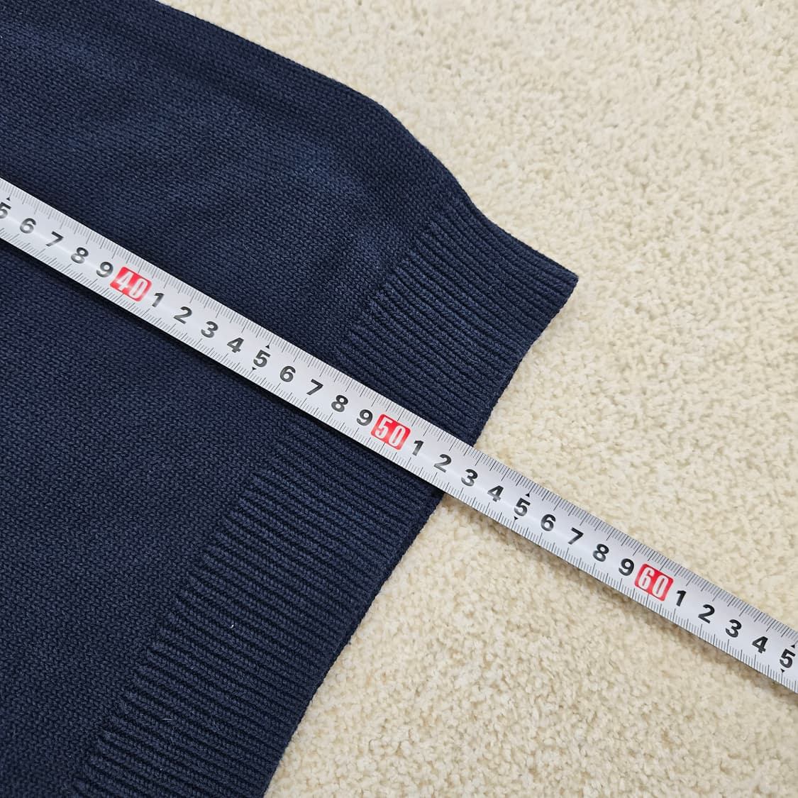 [XXS] 랄프 로렌 여성 네이비블루 숄더 모달 니트 스웨터 1027J1 상품이미지8