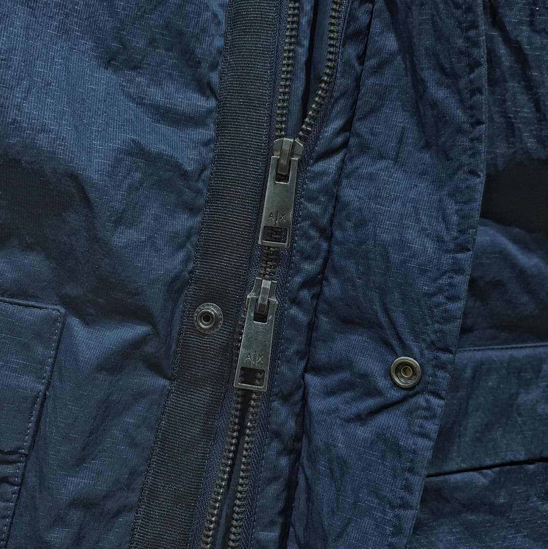 아르마니 익스체인지 후드 다운 메탈릭 L (100-105) 알마니 상품이미지6