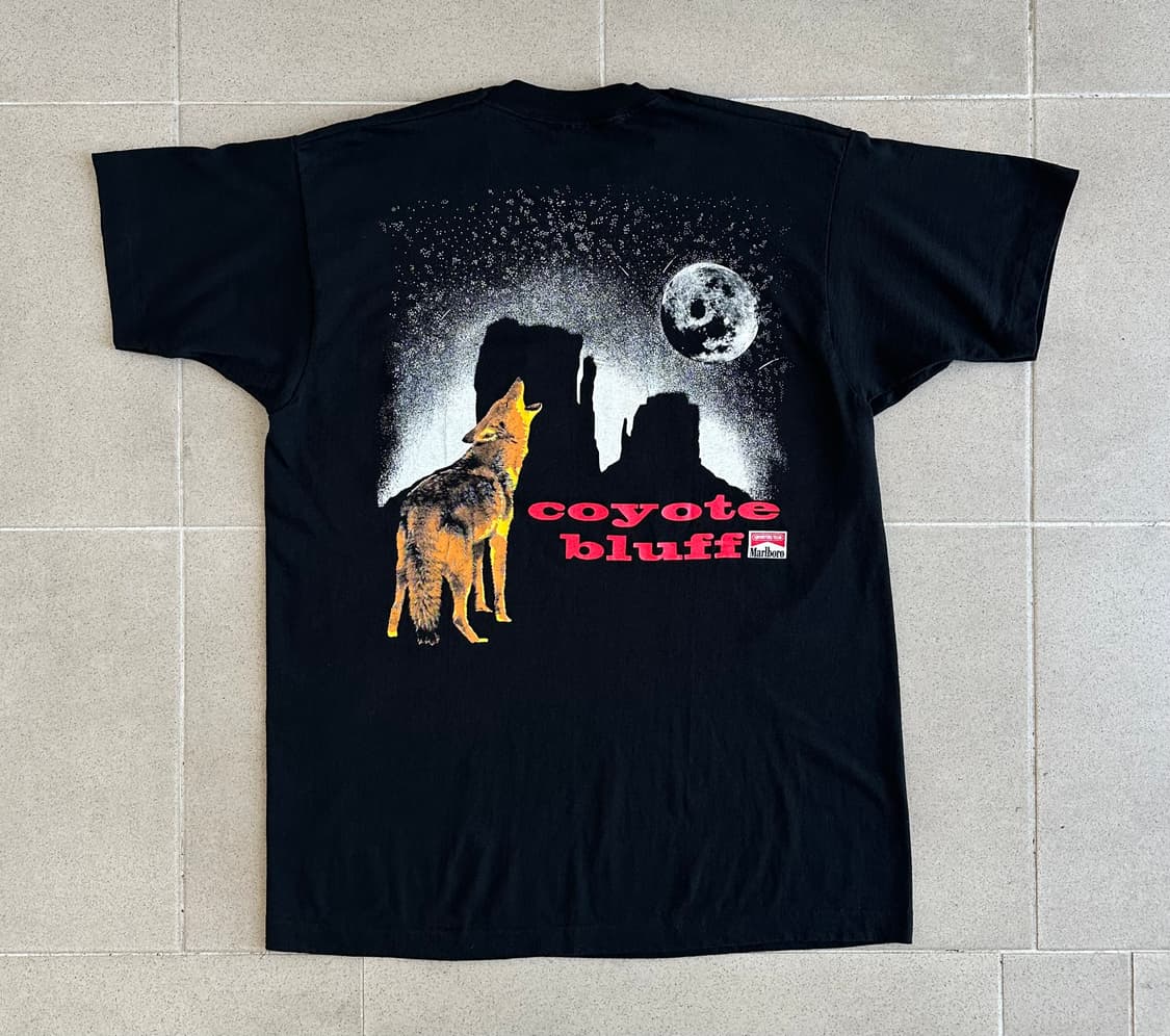 90s 빈티지 말보루 티셔츠 코요테 XL 상품이미지1