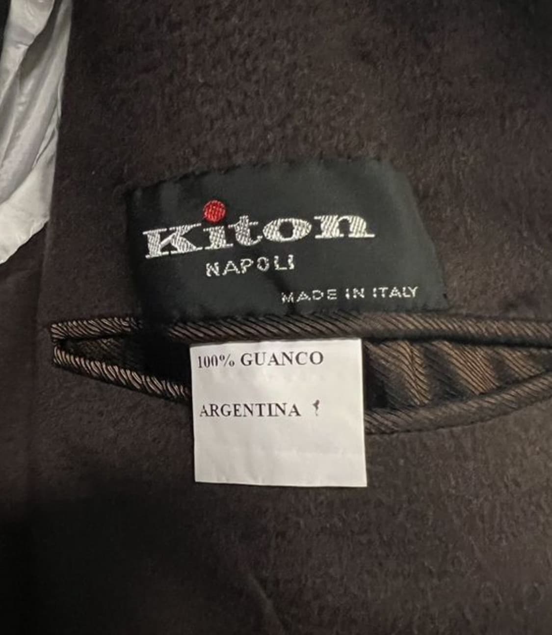 KITON 키톤 싱글코트(콰나코-아르헨티나)46 사이즈-해외발송 상품이미지6