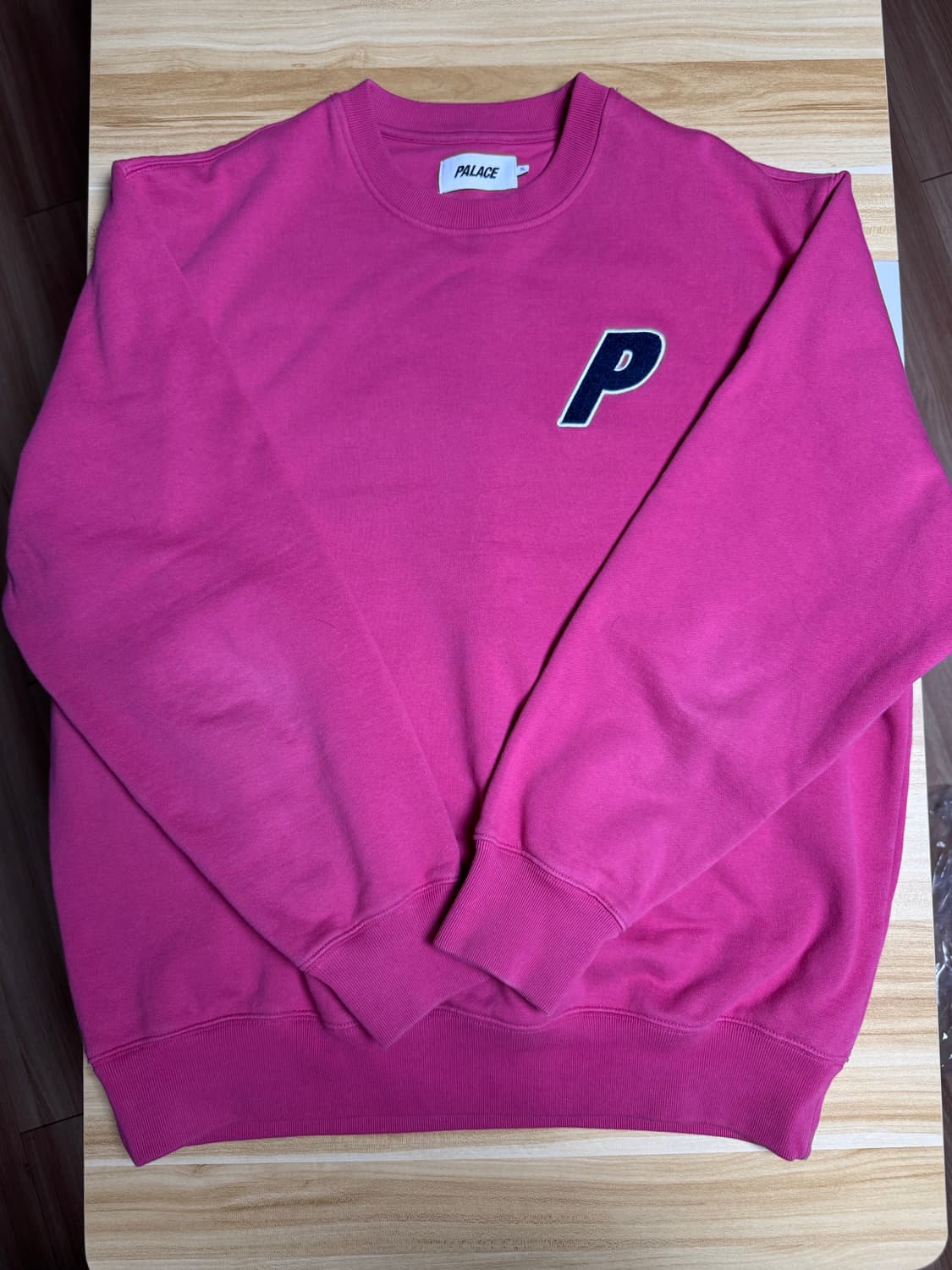 [XL]팔라스 셔닐 트라이퍼그 크루 베리 레드 - 24FW  상품이미지2