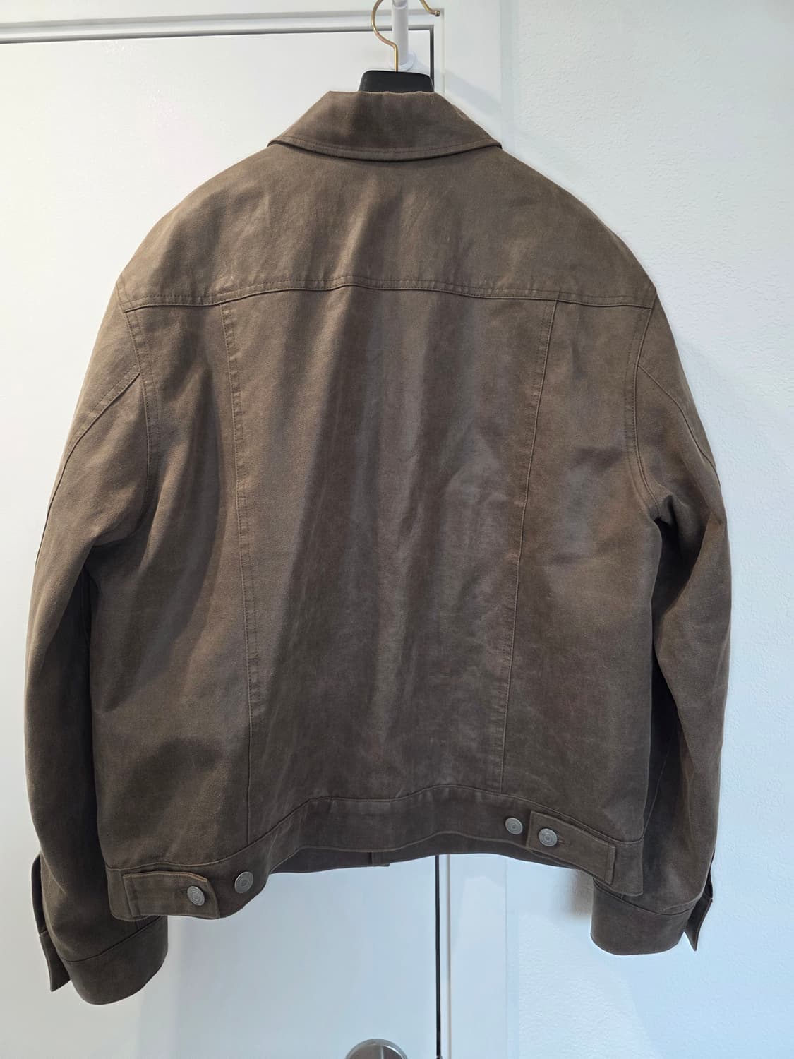 아포페니안 레더 트러커 자켓 상품이미지4