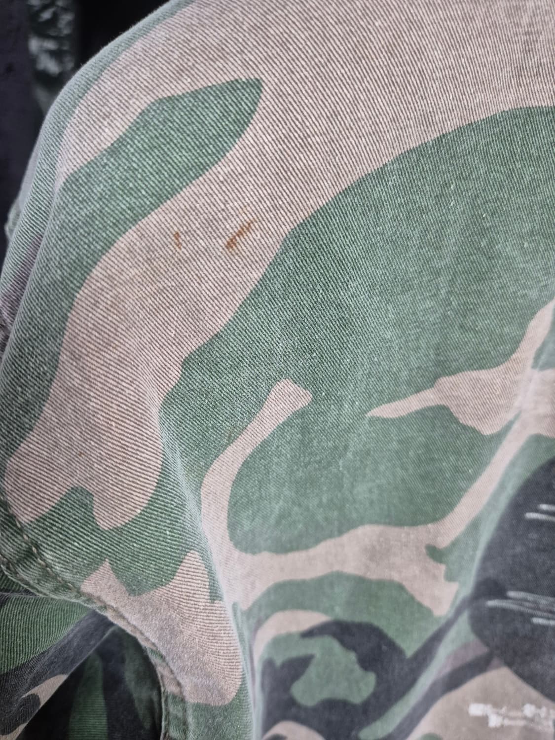 생로랑 빈티지 카모 야상 자켓 95사이즈 상품이미지5