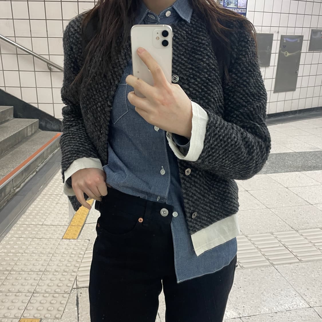 Junyawatanabe & Com de Garçons denim 셔츠 상품이미지8