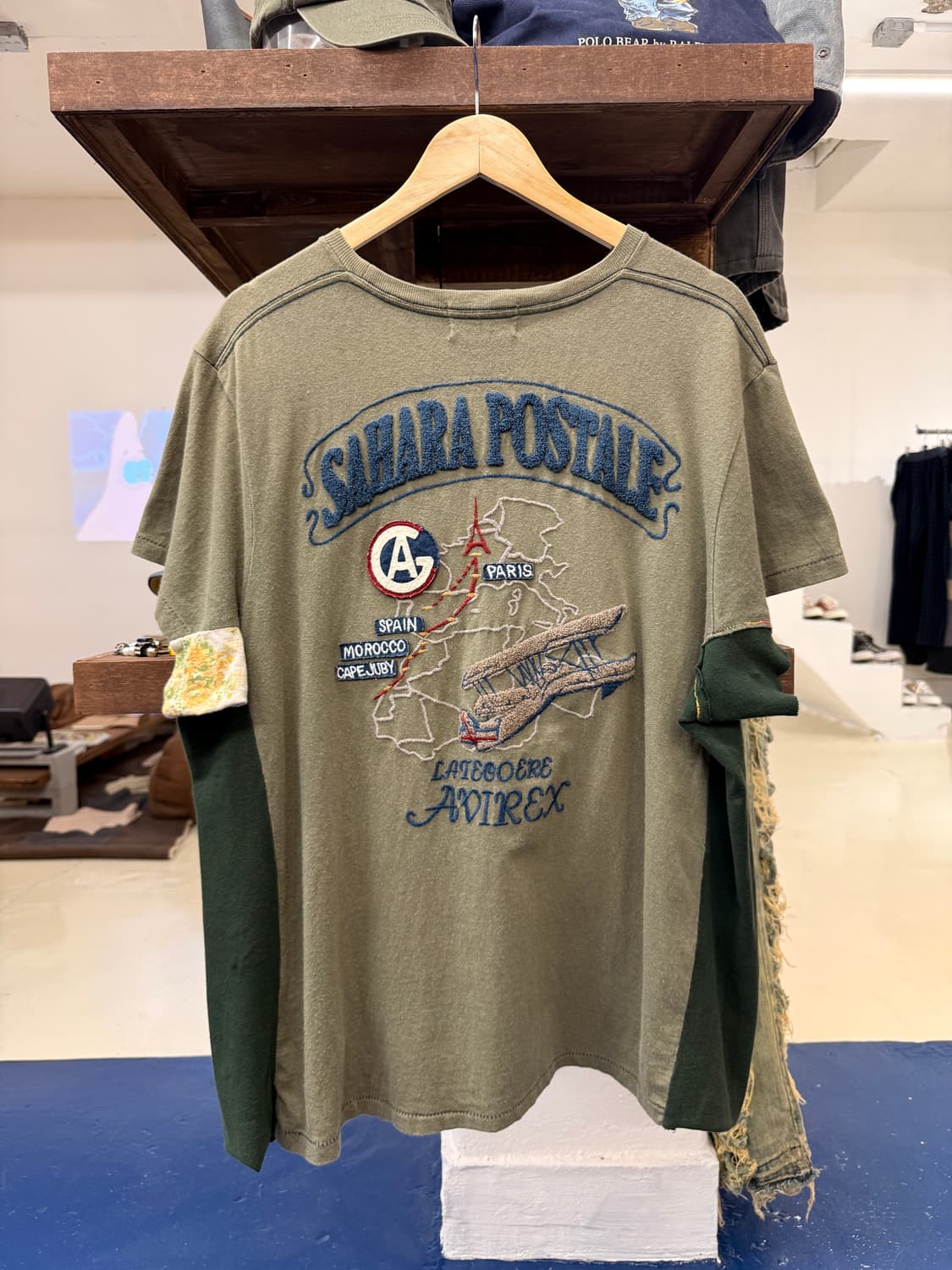 Avirex 아비렉스 커스텀 반팔티 상품이미지5